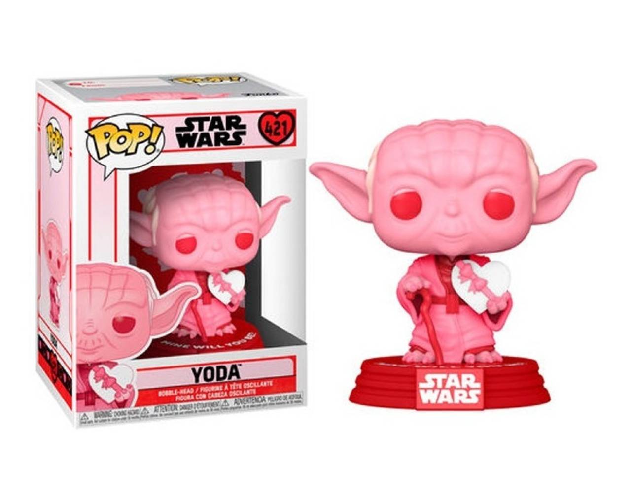 Yoda - Star Wars edición San Valentin Pop! Vinyl 