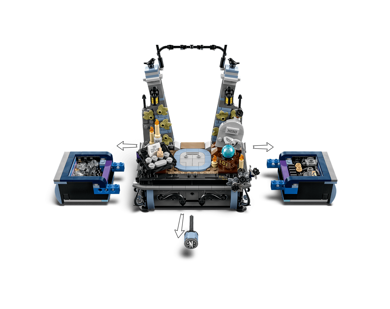 Figura de Miércoles Addams Sets de LEGO® Miércoles #76780