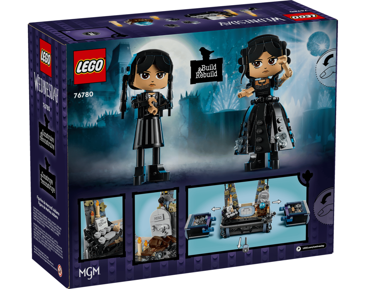 Figura de Miércoles Addams Sets de LEGO® Miércoles #76780