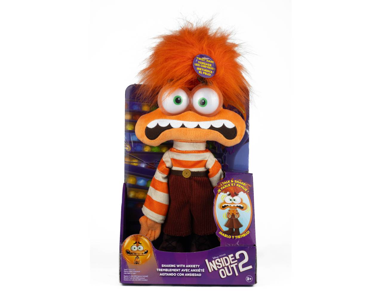 Peluche Ansiedad Inside Out 2