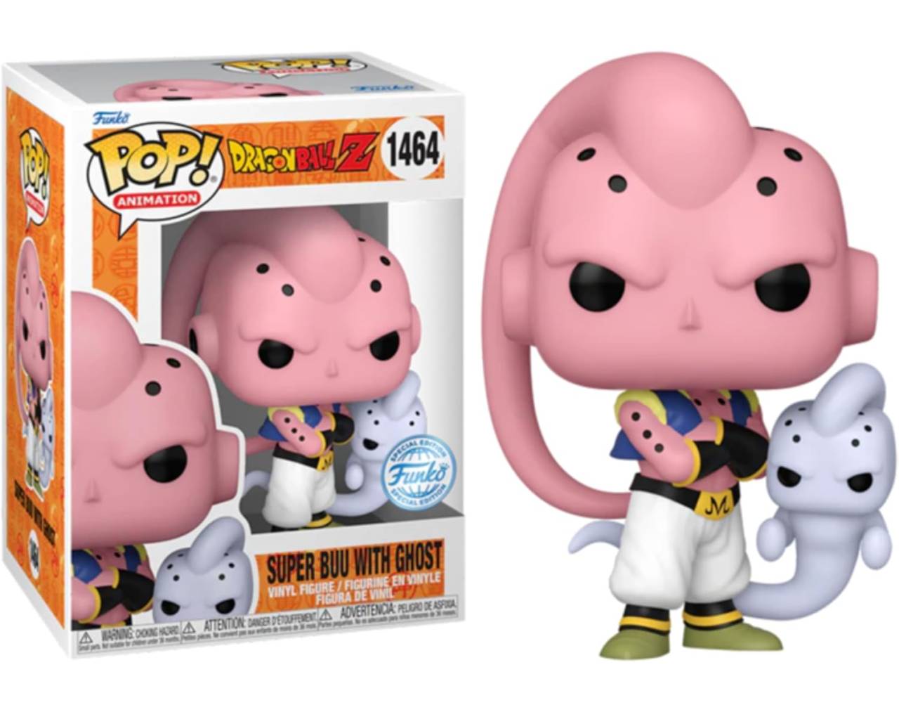 Super Buu with ghost -  Dragon Ball Z Pop! Exclusive Edition 