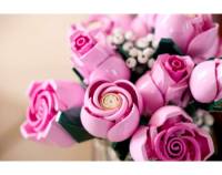 Ramo de Rosas Rosadas - Lego