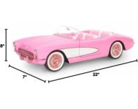 Barbie The Movie: Auto Corvette Rosa Clásico (4 Asientos) - ¡Edición Especial!
