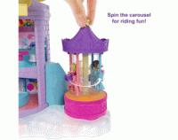 Polly Pocket Rainbow Funland Theme Park - Parque Diversiones Fantasía