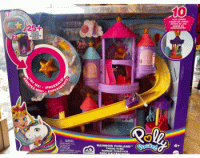 Polly Pocket Rainbow Funland Theme Park - Parque Diversiones Fantasía